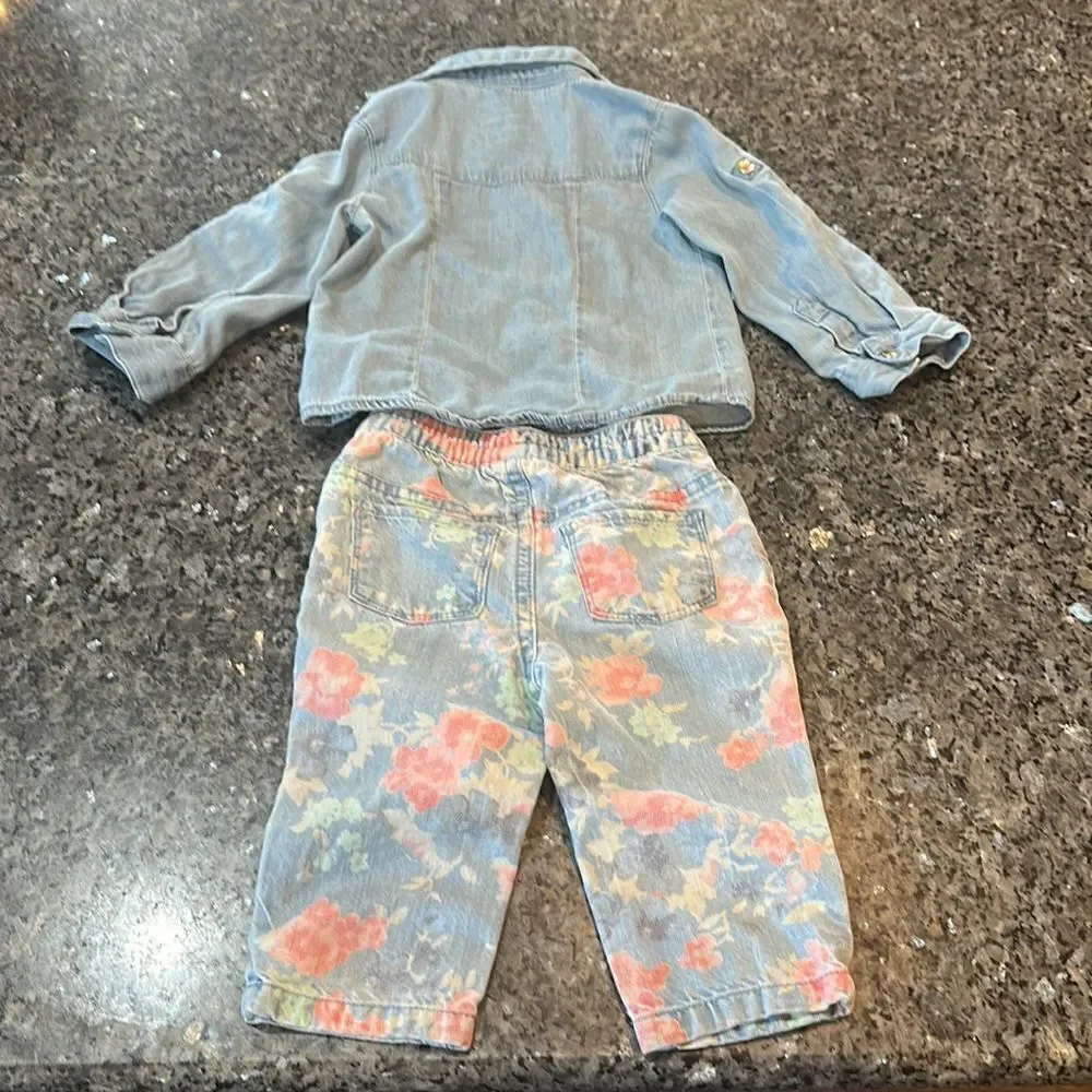 Genuine kids from Oshkosh outfit 9/12 mos (3900A)